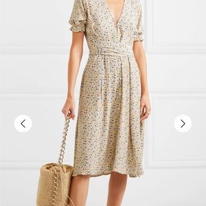 FAITHFULL THE BRAND “Farah” midi dress